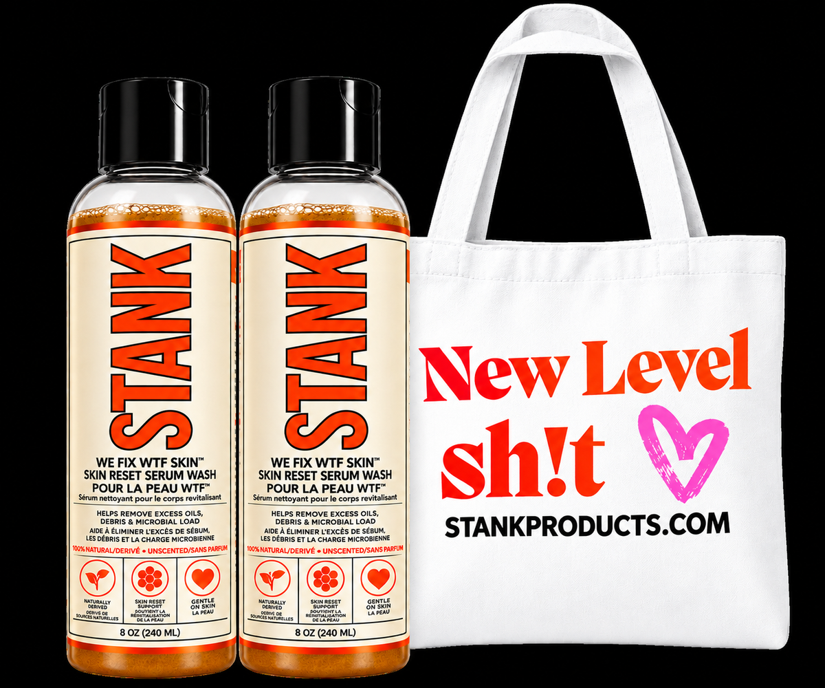 STANK SKIN RESET SERUM WASH 8 OZ DOUBLE BUNDLE